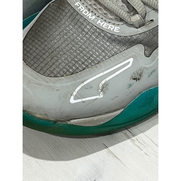 Puma LaMelo Ball MB.01 Lo UFO Grey Teal Basketball‎ Mens Shoes Size 10.5 main image 6